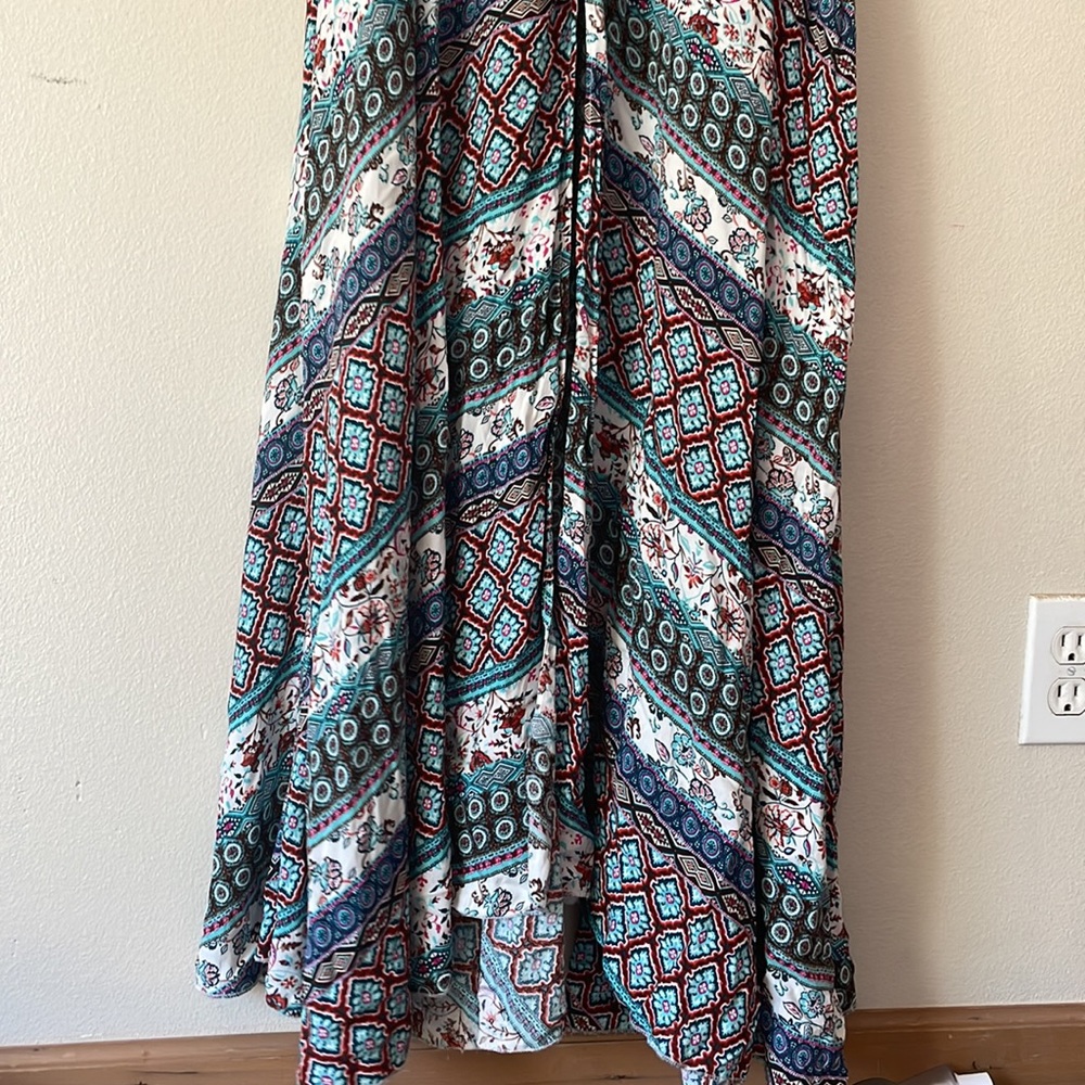 Patterned buttoned up dress - Picture 8 of 8